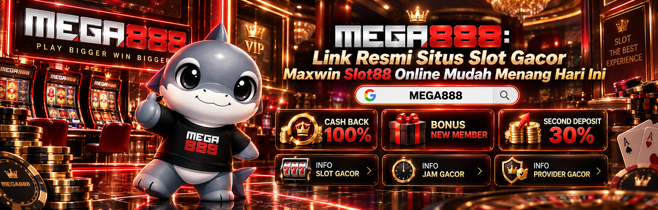 MEGA888: Link Resmi Situs Slot Gacor Maxwin Slot88 Online Mudah Menang Hari Ini